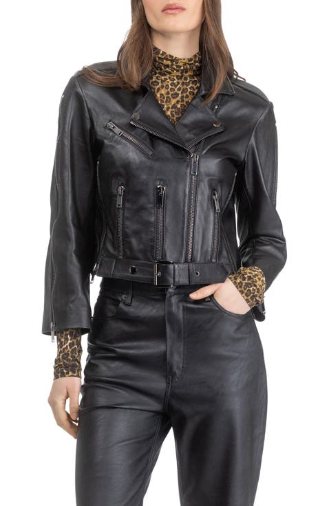 Leather Moto Jacket