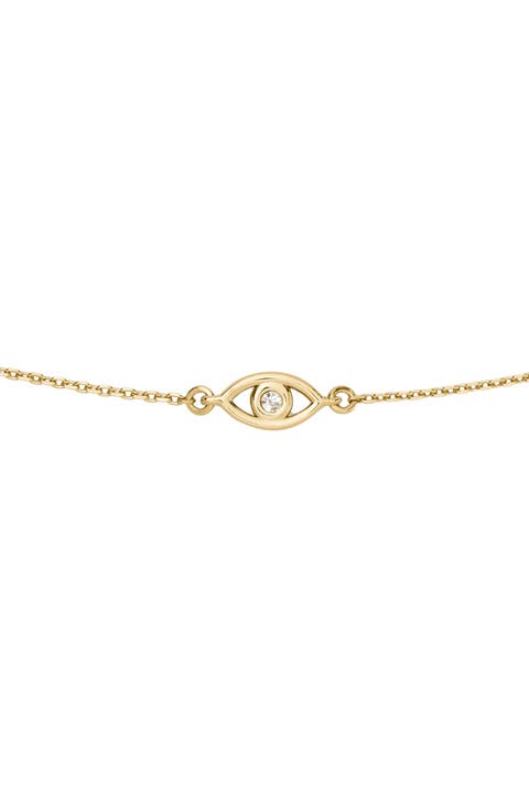 you're a gem evil eye bracelet