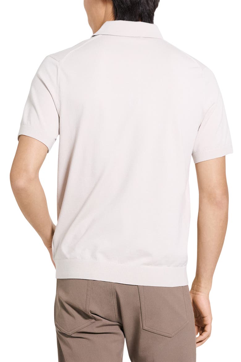 Soris Knit Polo, Alternate, color, SILVER CLOUD
