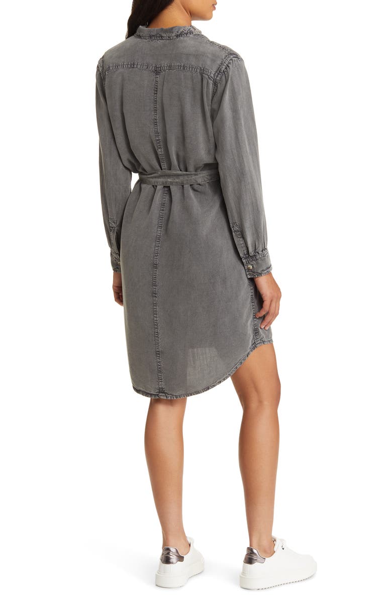 Hatley Riley Tie Waist Long Sleeve Shirtdress, Alternate, color, 