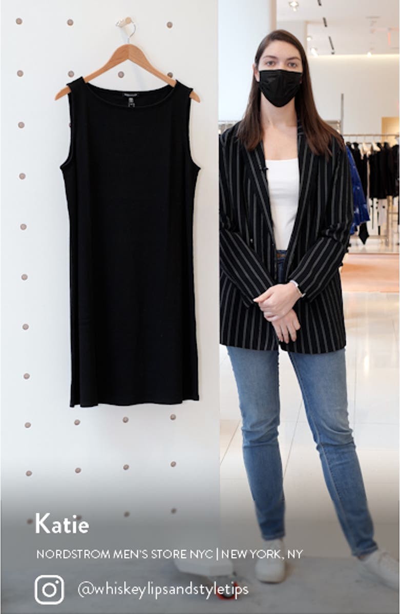 Bateau Neck Shift Dress, sales video thumbnail