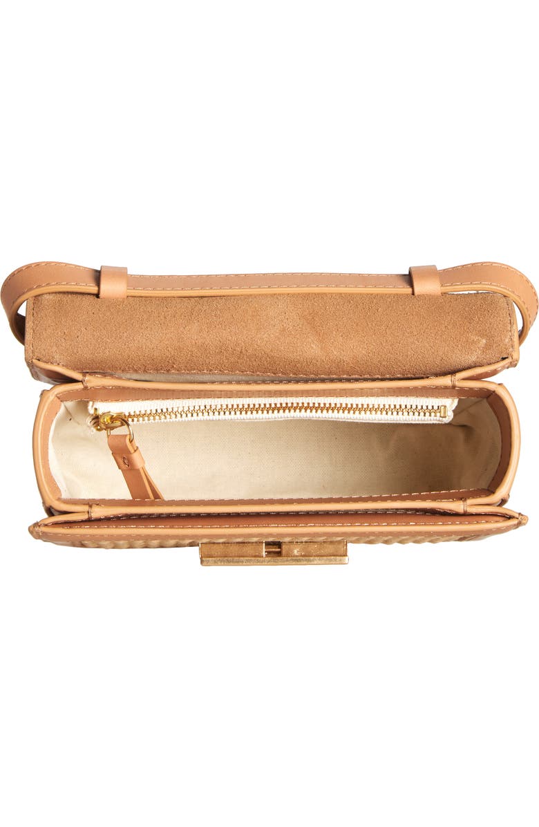 Loeffler Randall Woven Crossbody Bag, Alternate, color, Natural/ Honey