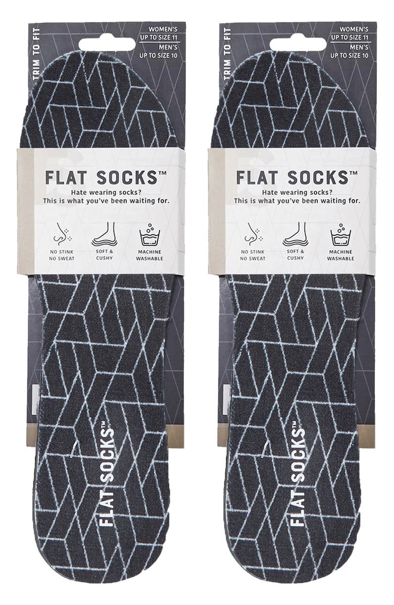 Foot Petals FLAT SOCKS Cushioned Insoles, Alternate, color, 