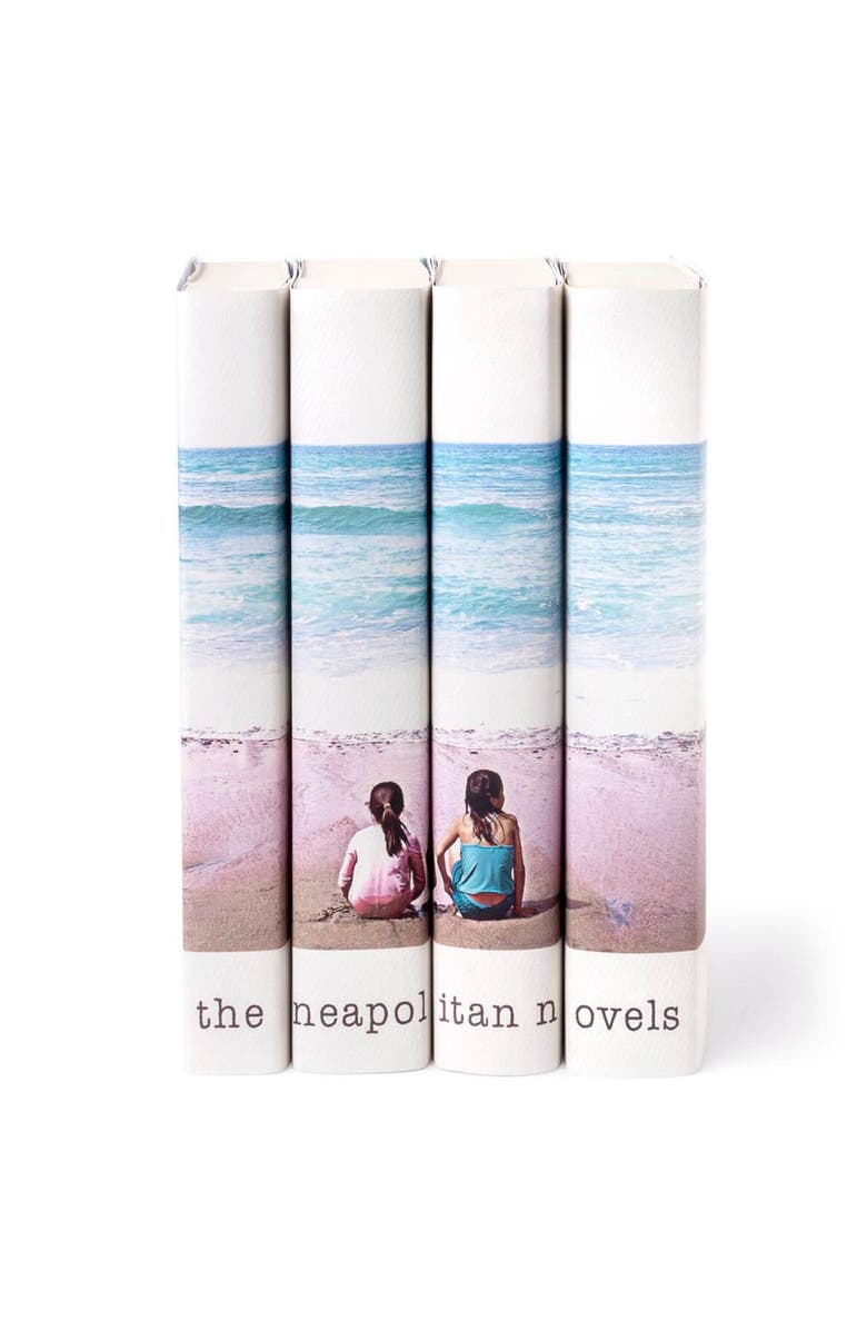 Juniper Books Elena Ferrante's Neapolitan Novels Book Set, Main, color, White