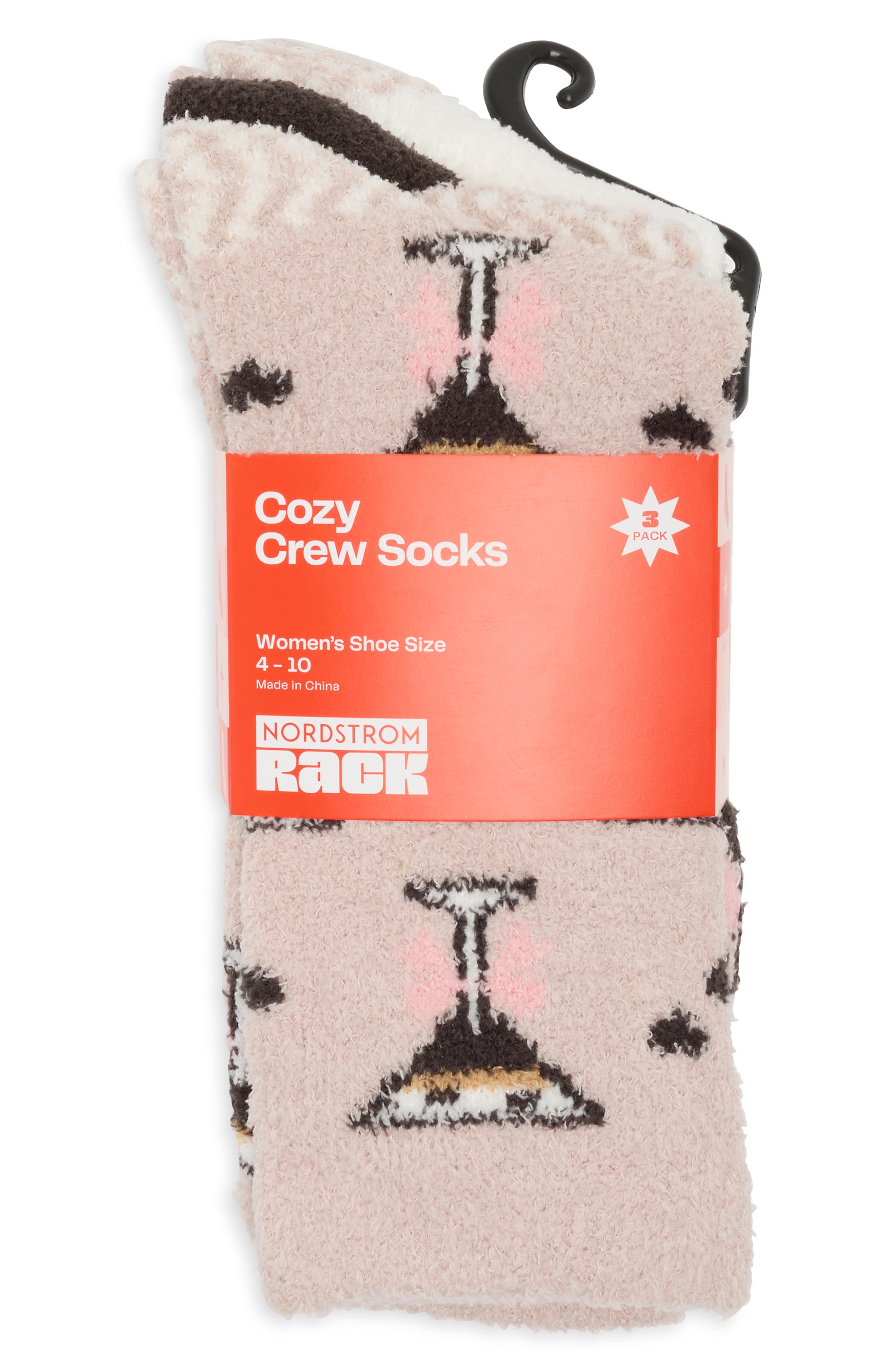 3-Pack Pattern Socks