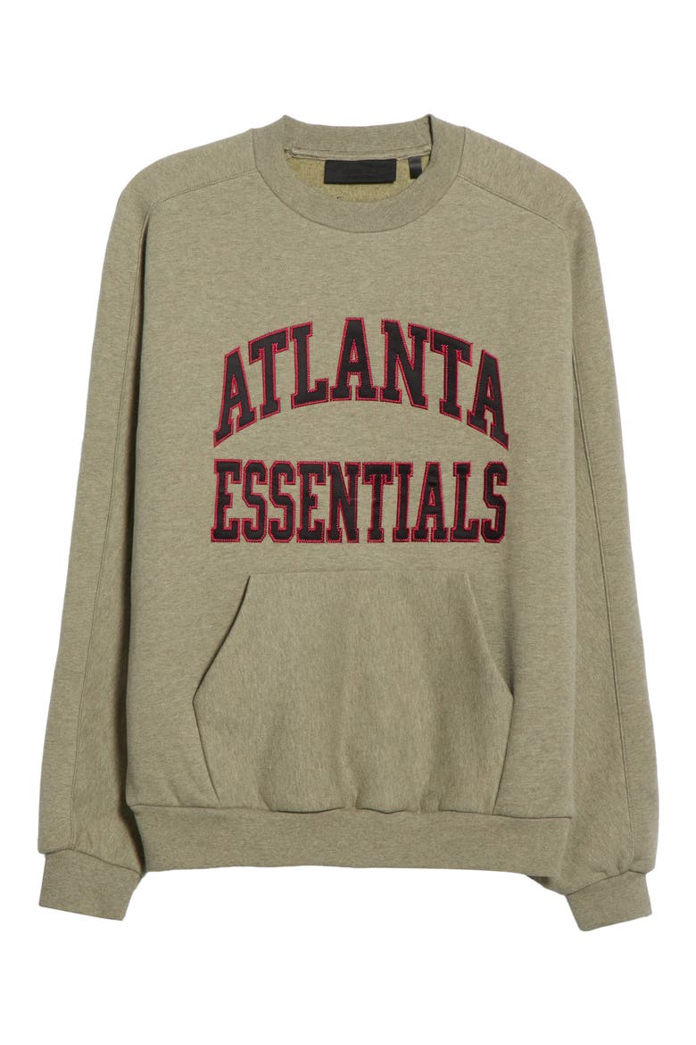 Atlanta Falcons Sweatshirt, Main, color, SEAL