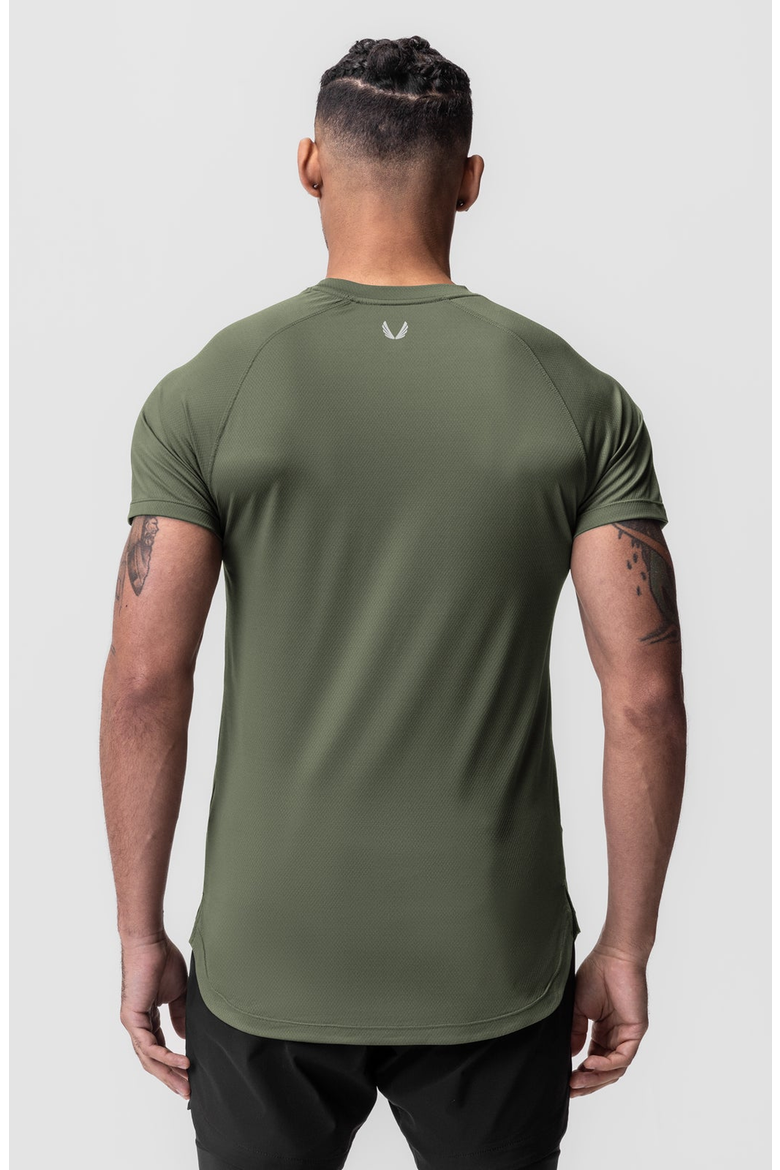 AeroSilver Established Tee, Alternate, color, Olive ASRV