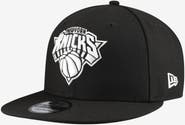 New Era Men's New Era Black New York Knicks Team 9FIFTY Snapback Hat