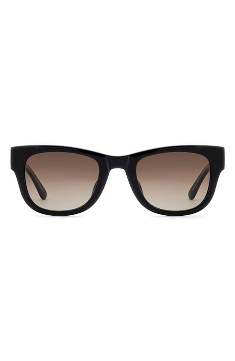 50mm Gradient Square Sunglasses