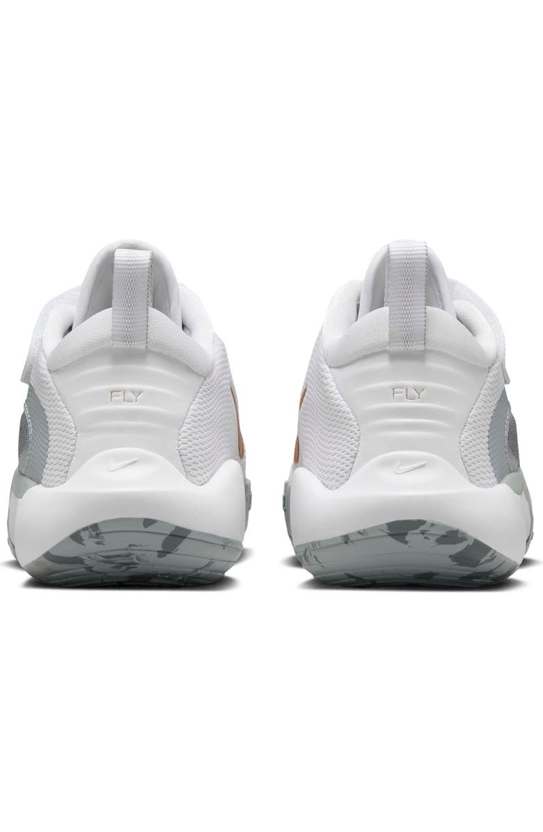 Nike IsoFly Basketball Shoe, Alternate, color, 100 White/Cool Grey/Wolf