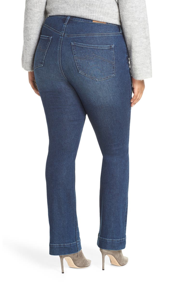 Perfect Vintage High Rise Slim Bootcut Jeans, Alternate, color, SILAS