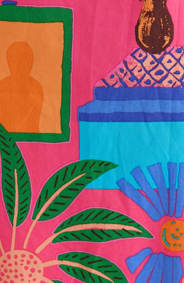 SUGARLIPS Lanus City Dillan Ruffle Midi Dress, Alternate, color,