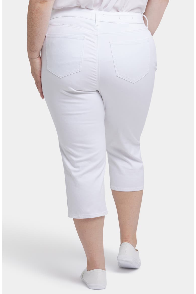 Marilyn Crop Straight Leg Jeans, Alternate, color, OPTIC WHITE