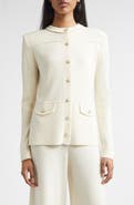 ST. JOHN Courtney Legacy Crepe Knit Jacket