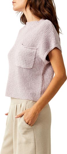 free-est Freya Short Sleeve Sweater & Pull-On Pants