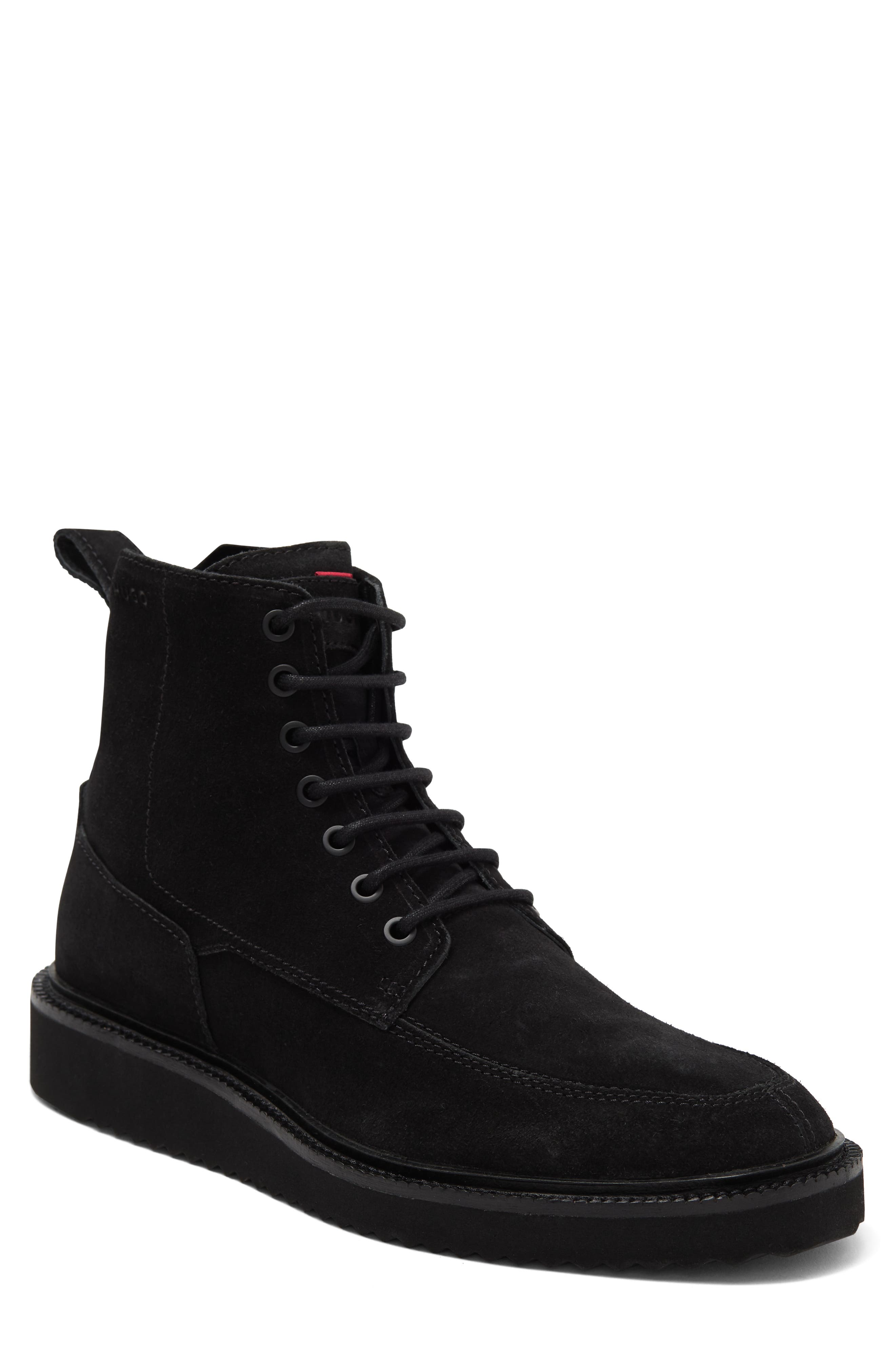 BOSS District Halb Lace-Up Boot, Main, color, 