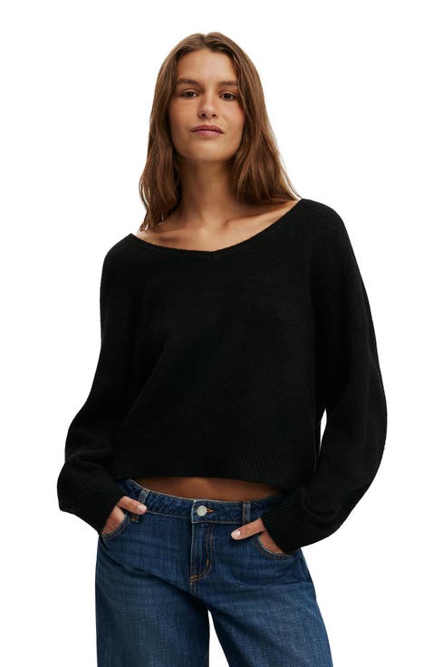 Women's Softest Luxe Slouchy V Knit