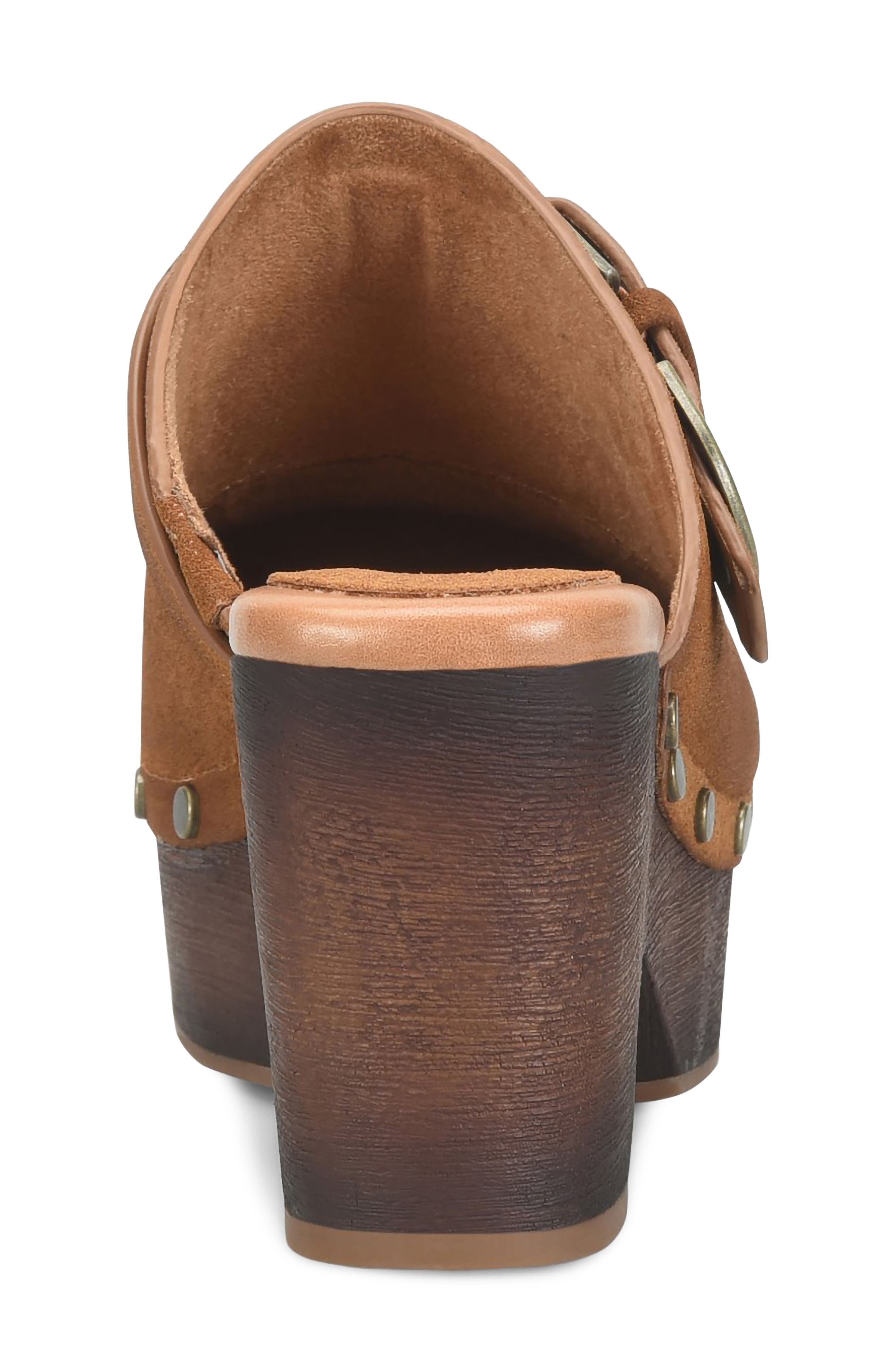 Lacey Clog, Alternate, color, TAN NUBUCK