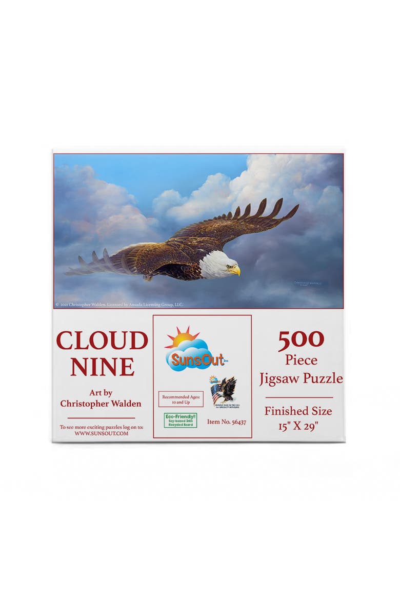 Cloud Nine 500 piece Jigsaw Puzzle for Adults, Alternate, color, Multicolor