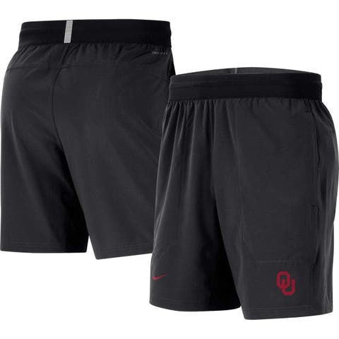 Men's Nike  Black Oklahoma Sooners Player Performance Shorts