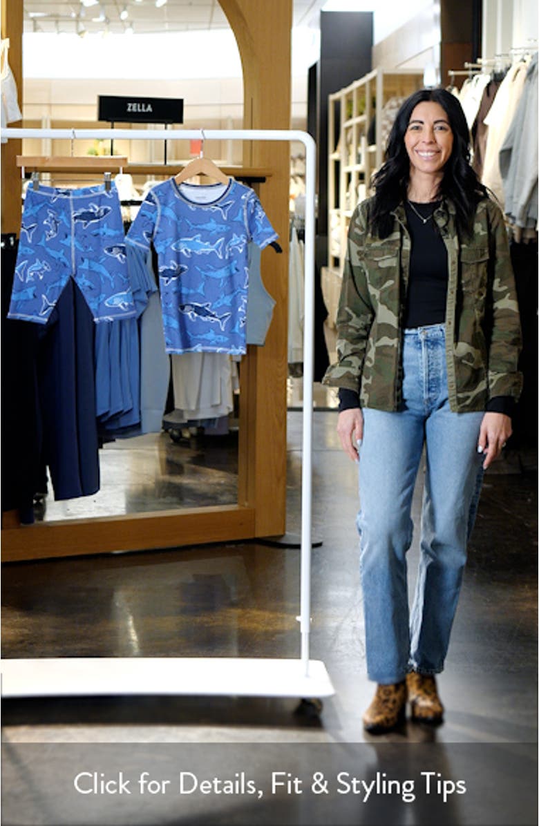 Kids' Glow in the Dark Fitted Two-Piece Short Pajamas, sales video thumbnail