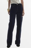 MANGO High Waist Straight Leg Jeans