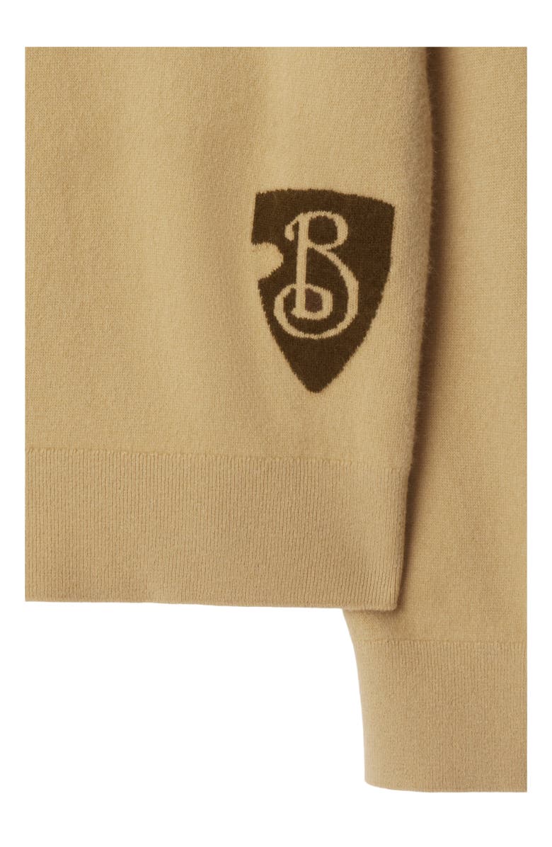 Burberry B Shield Wool Blend Sweater, Alternate, color, 