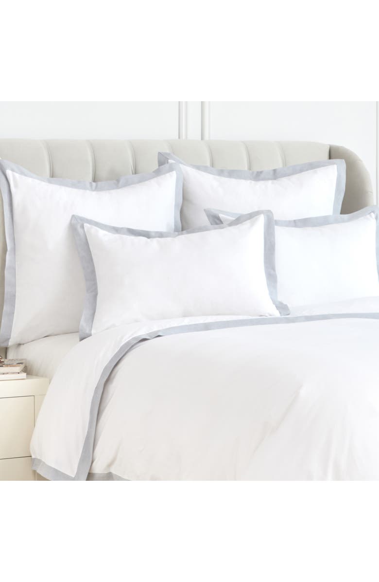 ELISABETH YORK Digby 100% Cotton Queen Duvet Cover, Alternate, color, Off-White