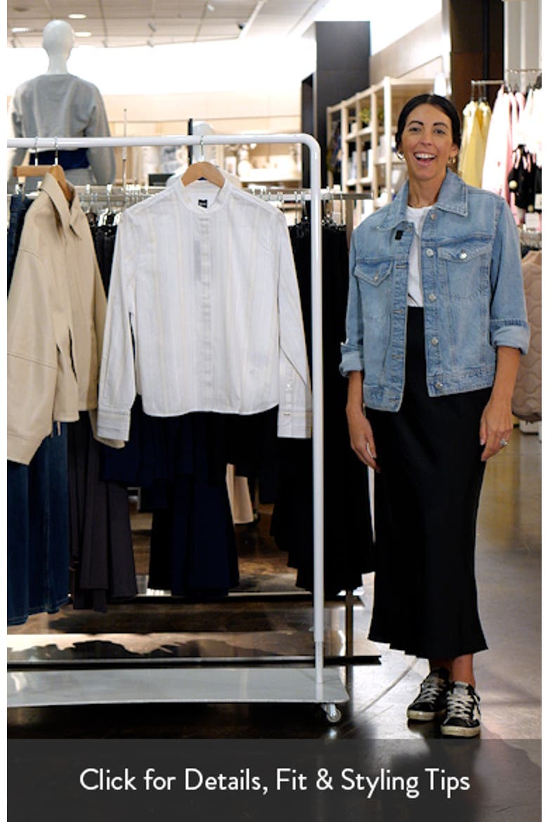 Bertyna Monday Cotton Button-Up Shirt video