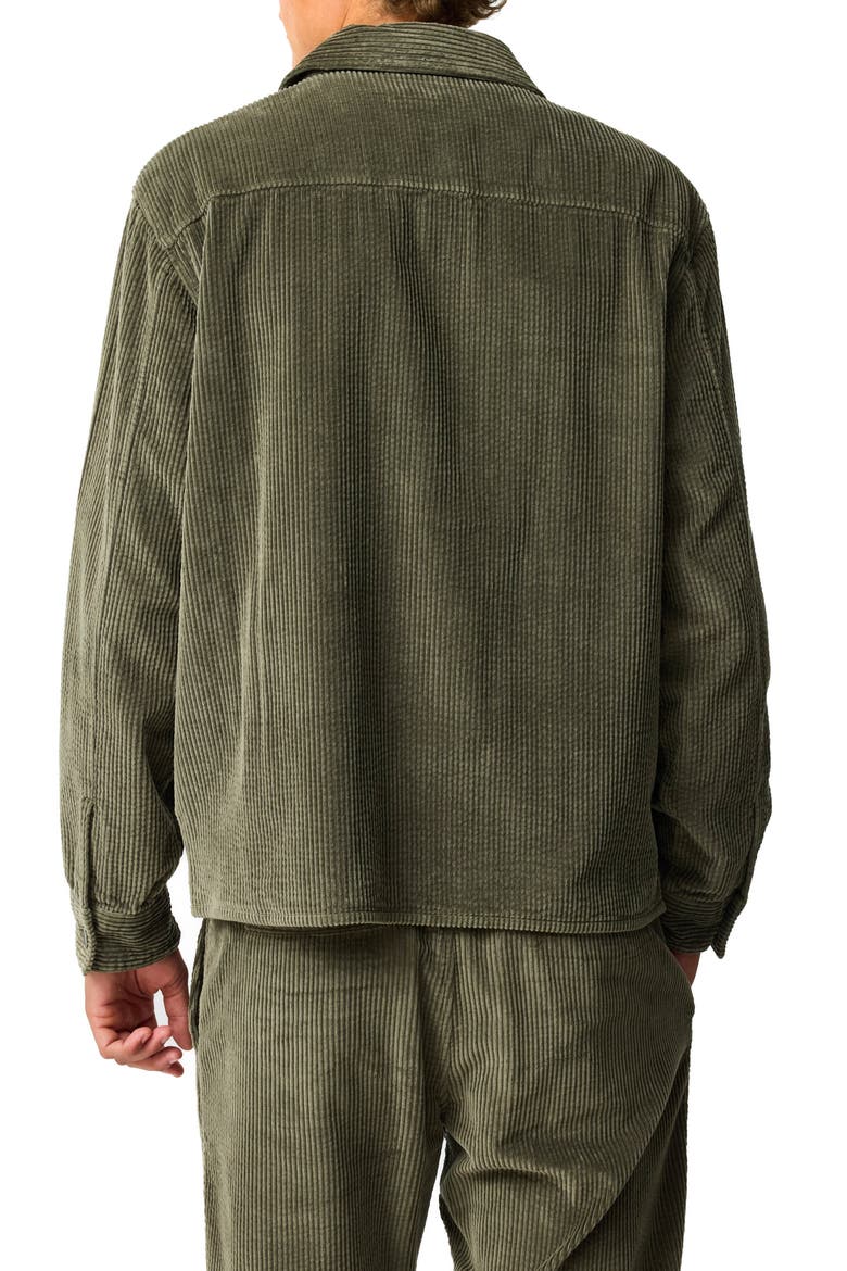 Glendale Corduroy Shirt Jacket, Alternate, color, PUTTY