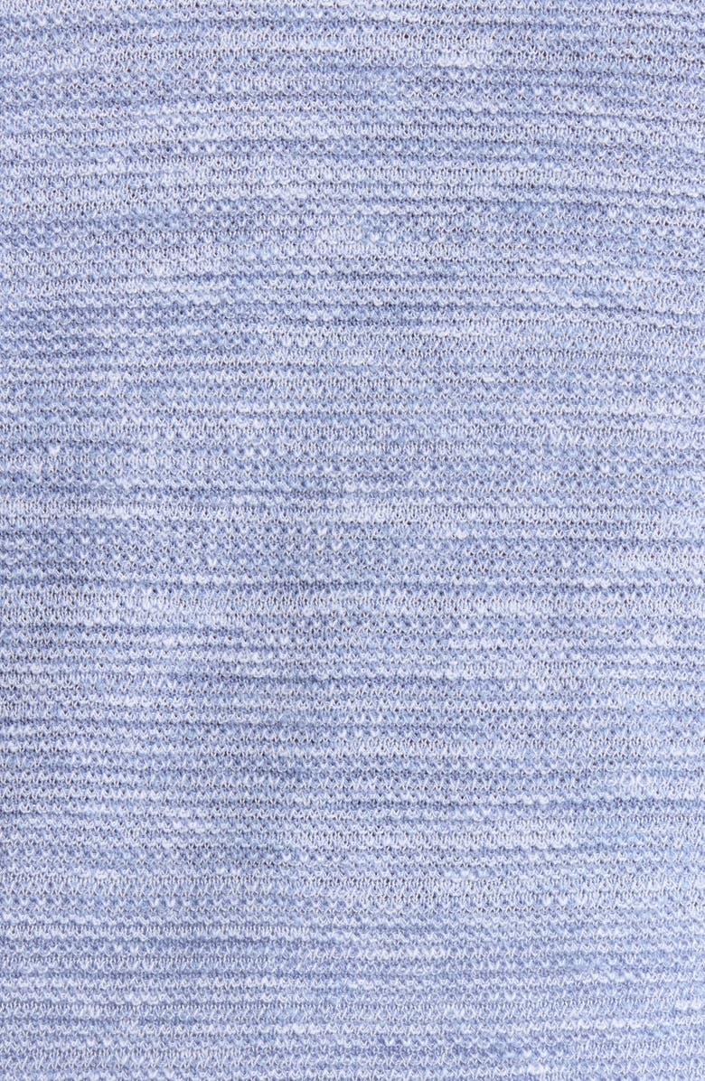 Eileen Fisher Crewneck Organic Linen & Organic Cotton Sweater, Alternate, color, Haze