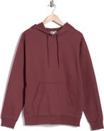 New Balance Relaxed Cotton Blend Fleece Hoodie