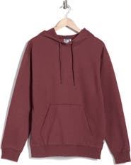 New Balance Relaxed Cotton Blend Fleece Hoodie