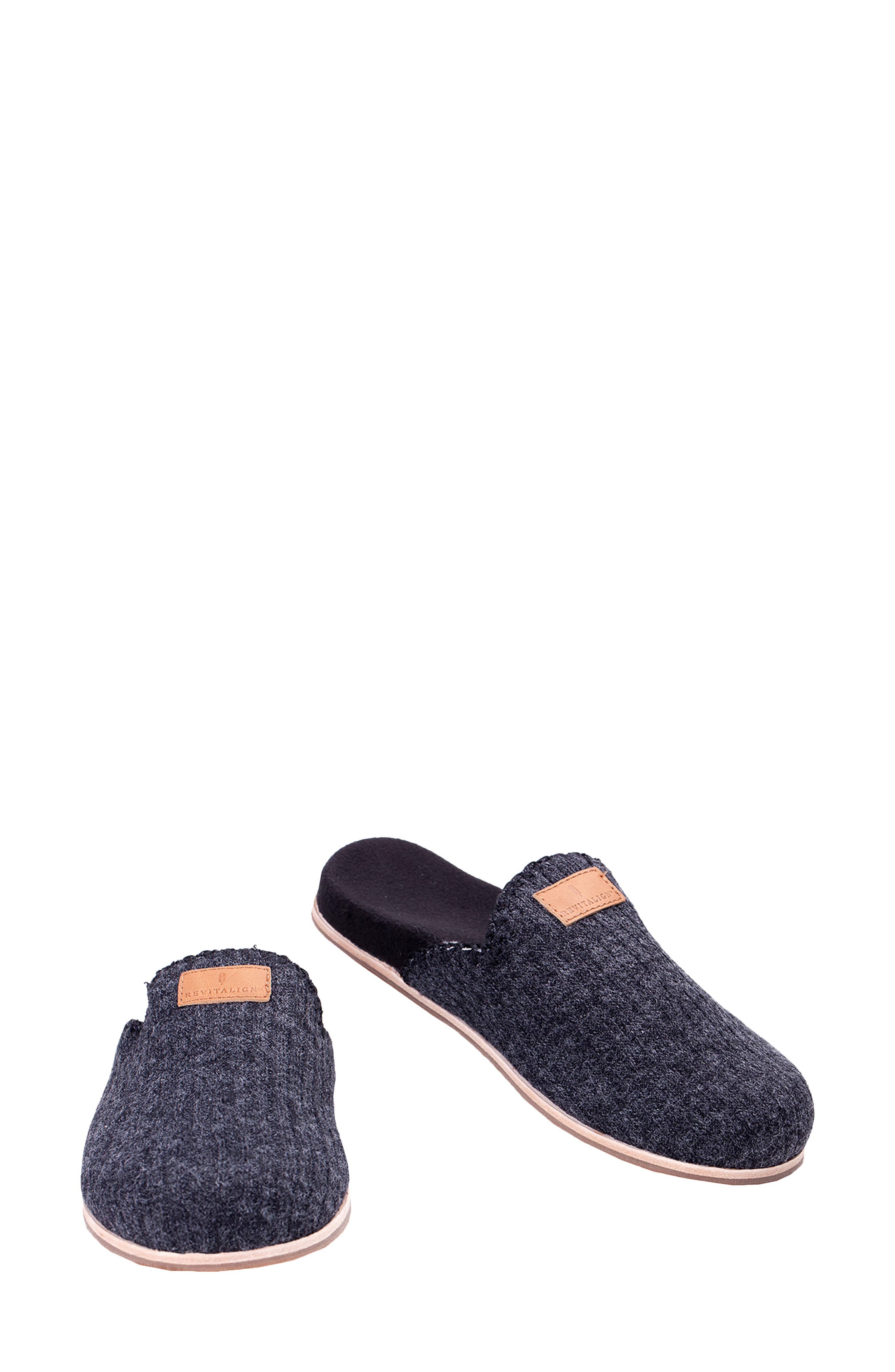 Revitalign Alder Sweater Orthotic Scuff Slipper, Alternate, color, 