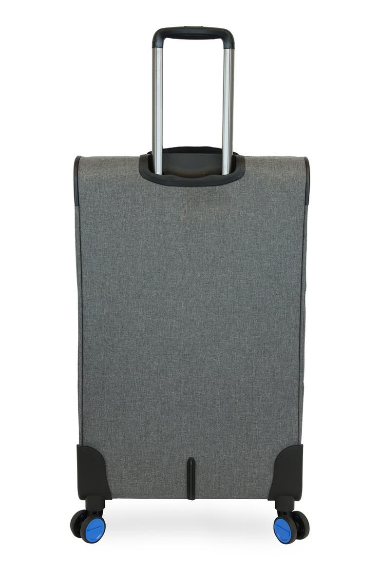 Havenport XL 3-Piece Softside Luggage Set, Alternate, color, GREY CROSSHATCH/ BLUE