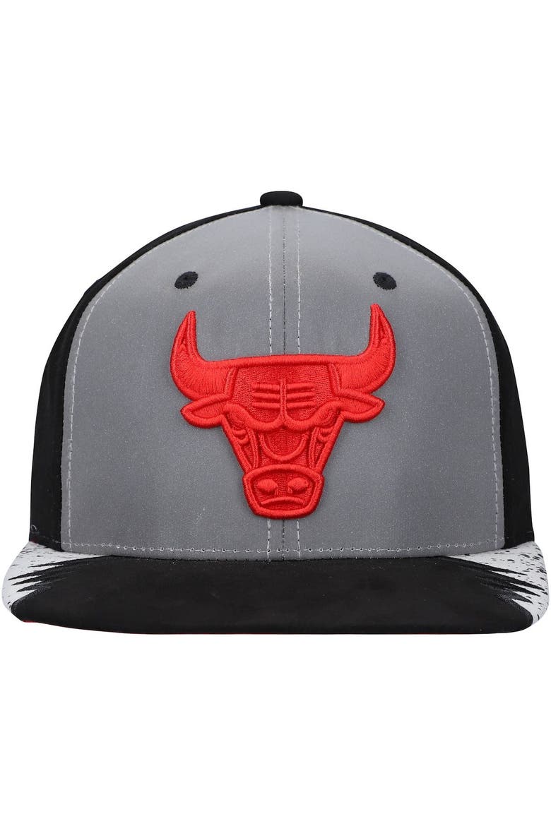 Men's Mitchell & Ness Silver/Gray Chicago Bulls Day 5 Snapback Hat, Alternate, color, Silver