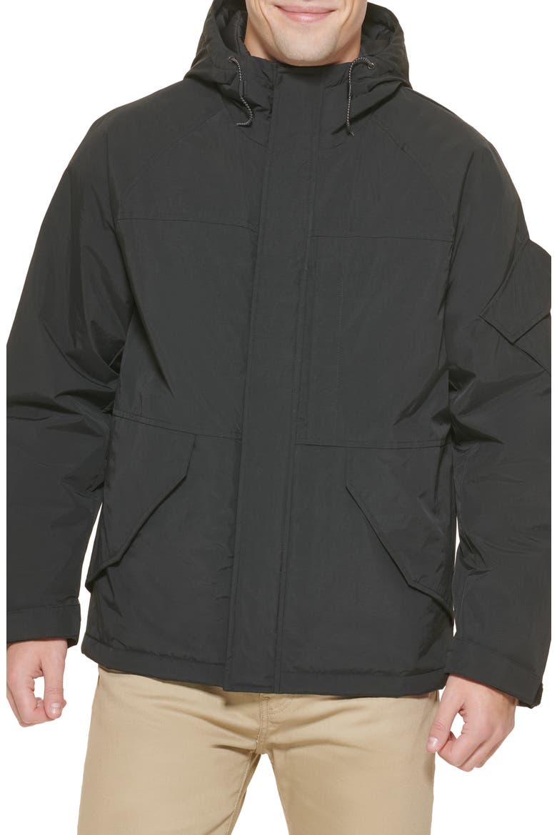 Levi's® Performance Storm Rain Jacket, Alternate, color, BLACK
