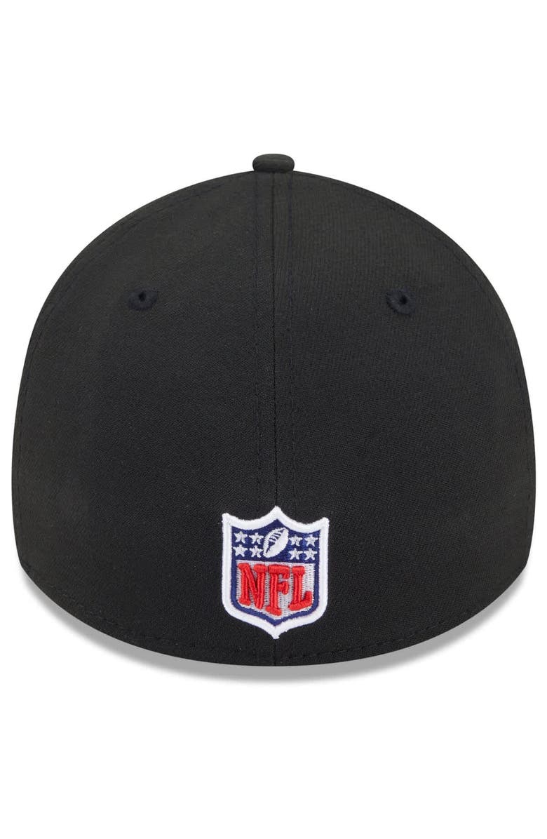 New Era Men's New Era  Black San Francisco 49ers 2025 Rivalries Collection Sideline 39THIRTY Flex Hat, Alternate, color, Black