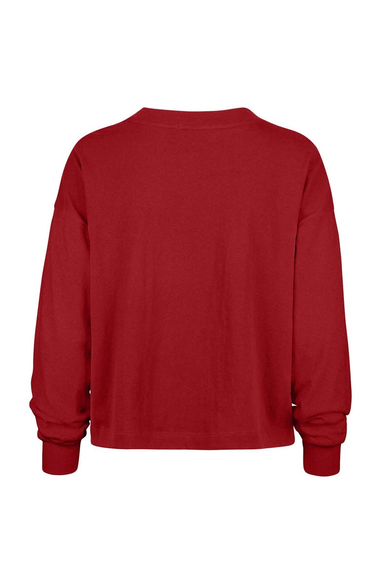 '47 Women's '47 Red Kansas City Chiefs Plus Size Muse Sydney Long Sleeve T-Shirt, Alternate, color, Red