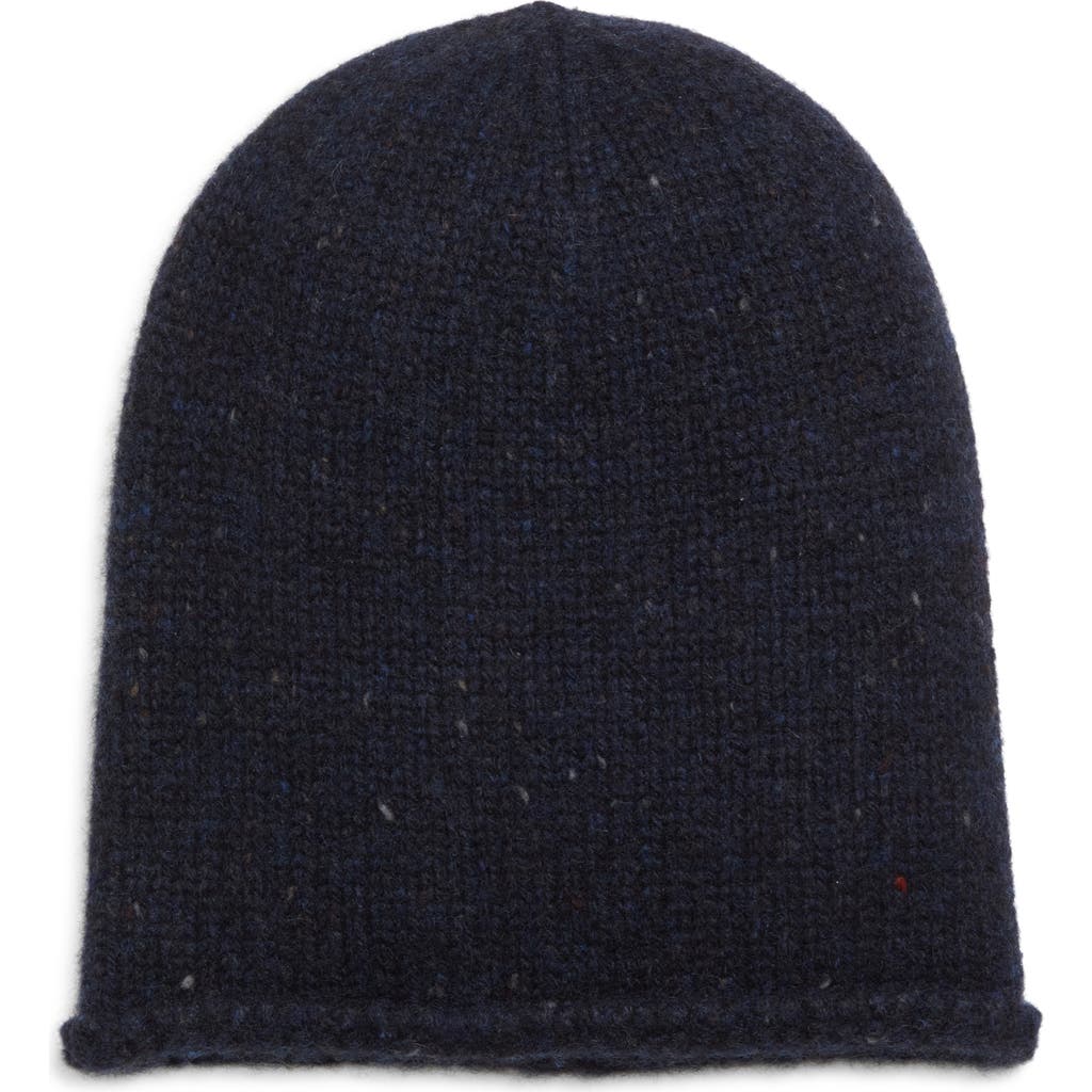 Johnstons Of Elgin Tiree Cashmere Beanie In Black