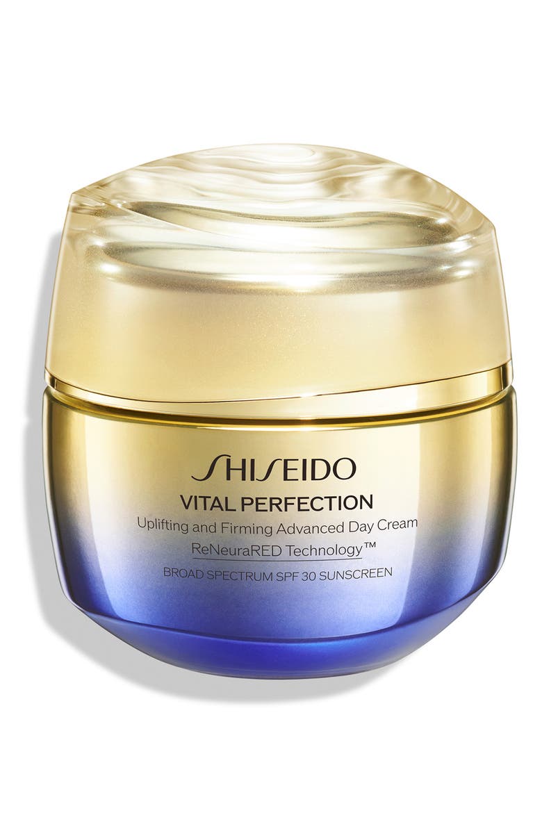 Shiseido Vital Perfection Uplifting & Firming Advanced Day Cream SPF 30, Main, color, Regular