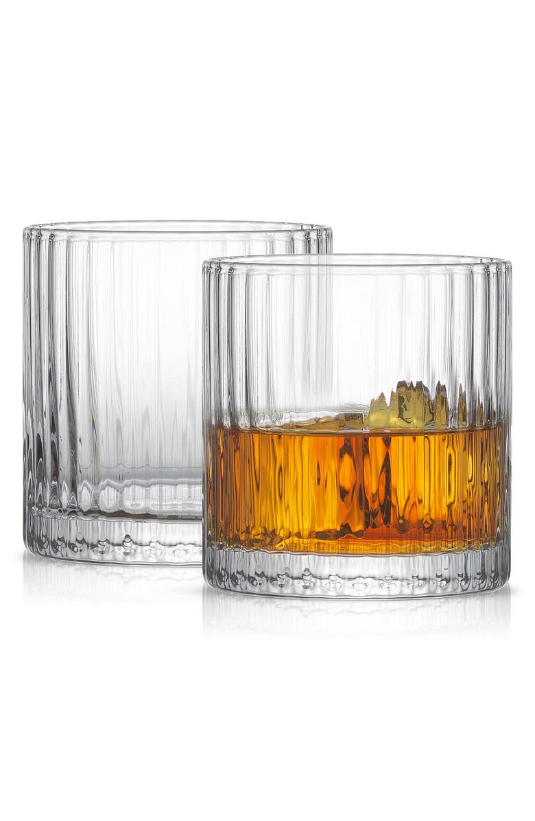 JoyJolt Elle Whiskey Glasses - Set of 2, Main, color,