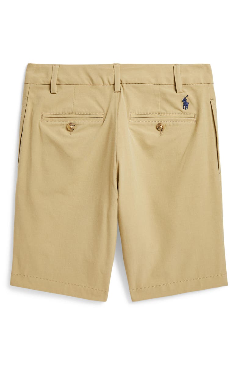 Polo Ralph Lauren Kids' Weekend Flat Front Stretch Chino Shorts, Alternate, color,