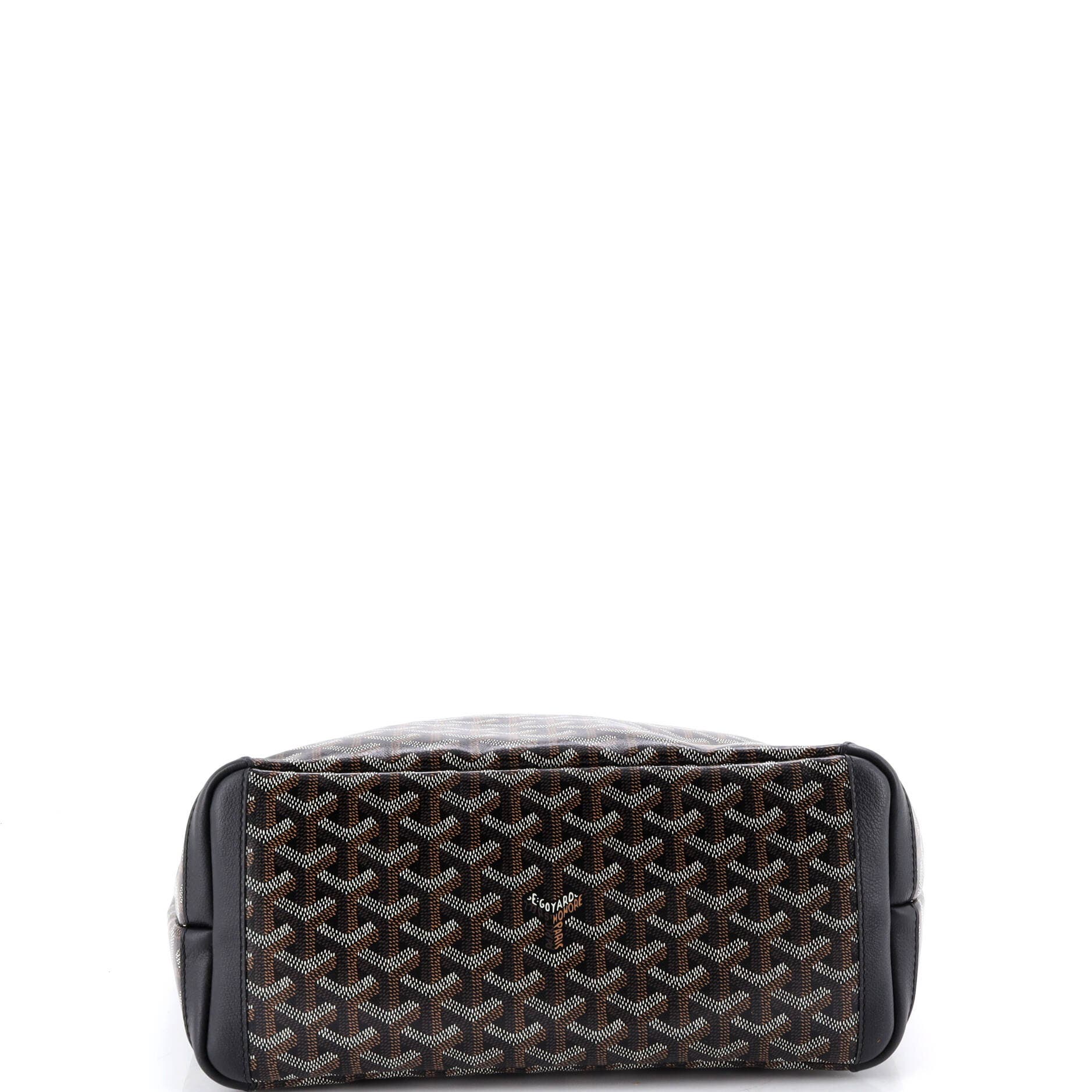 Pre-Owned Goyard Artois Tote Coated Canvas PM, Alternate, color, Black