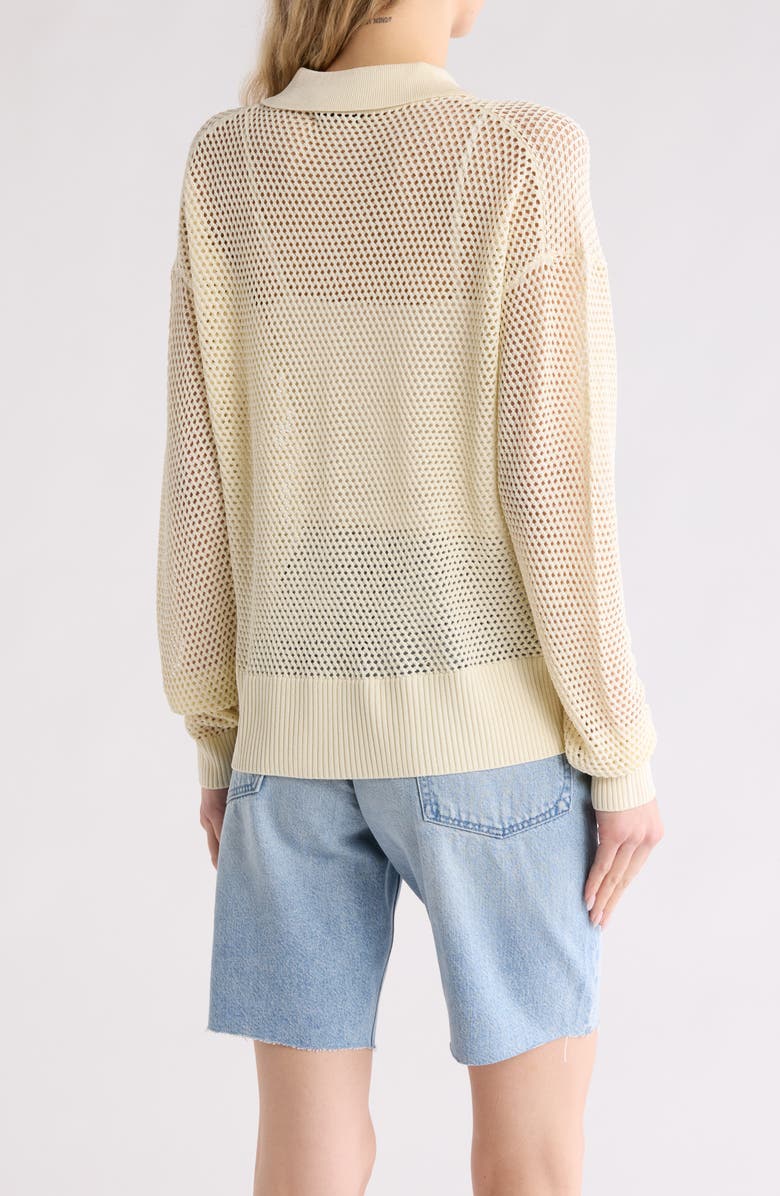 rag & bone Leah Cardigan, Alternate, color, Ivory