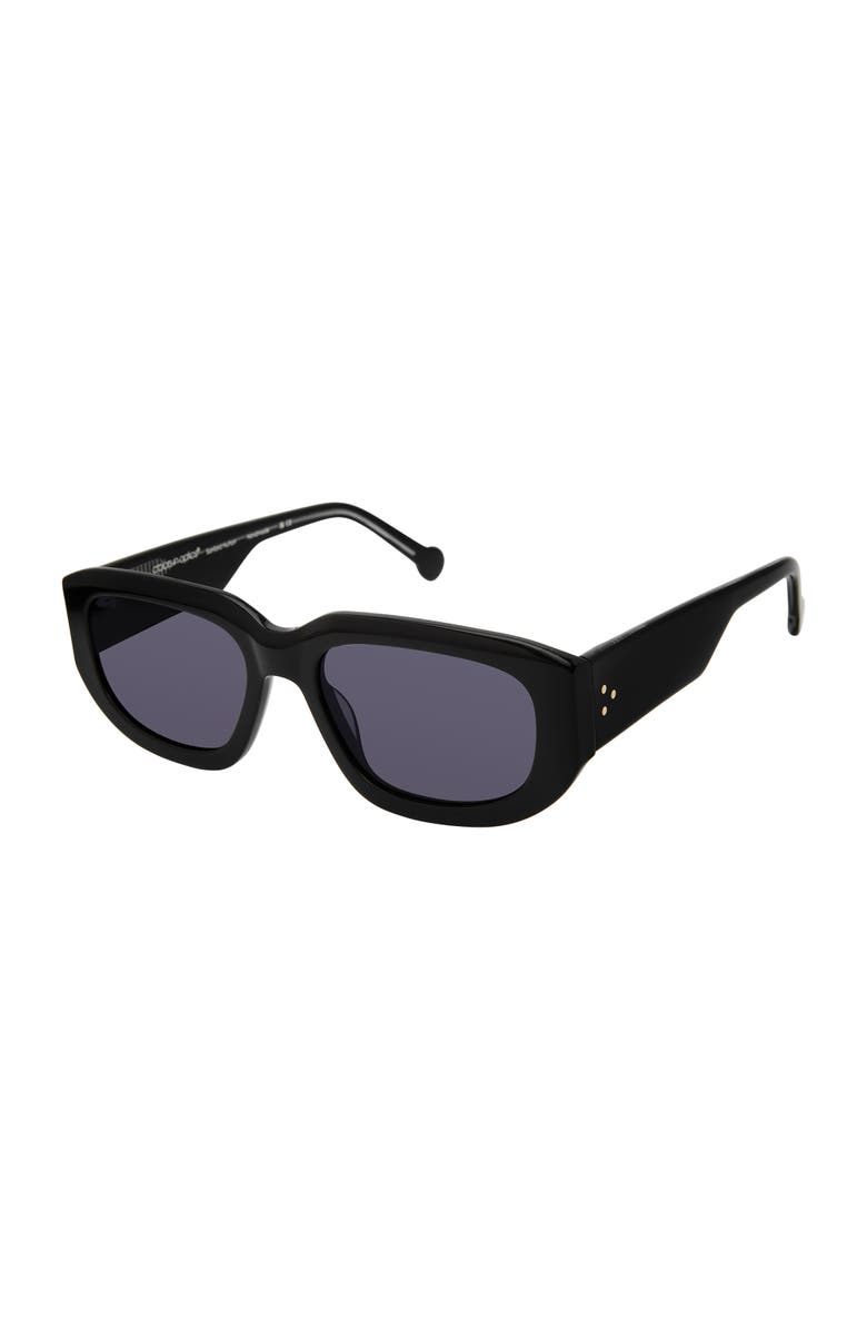 Colors In Optics Luna Sunglasses, Main, color, Black Out