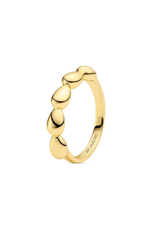 Sif Jakobs Jewellery Ring Goccia Piccolo Pianura In Gold
