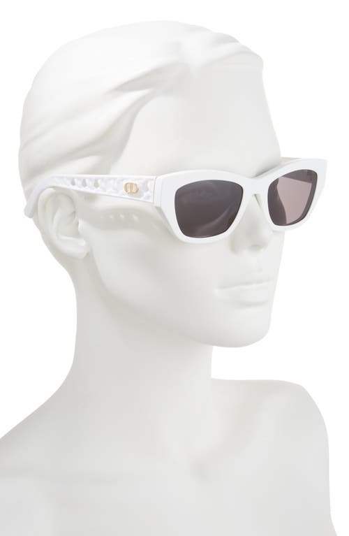 Dior Very S2i Butterfly Sunglasses In White