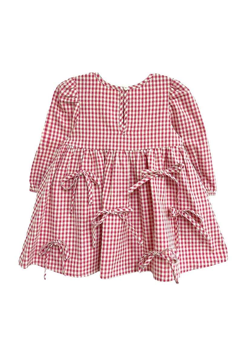 Mabel + Honey Bow-tastic Dress, Alternate, color, Pink