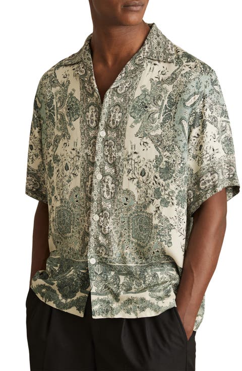Samberg Paisley Camp Shirt